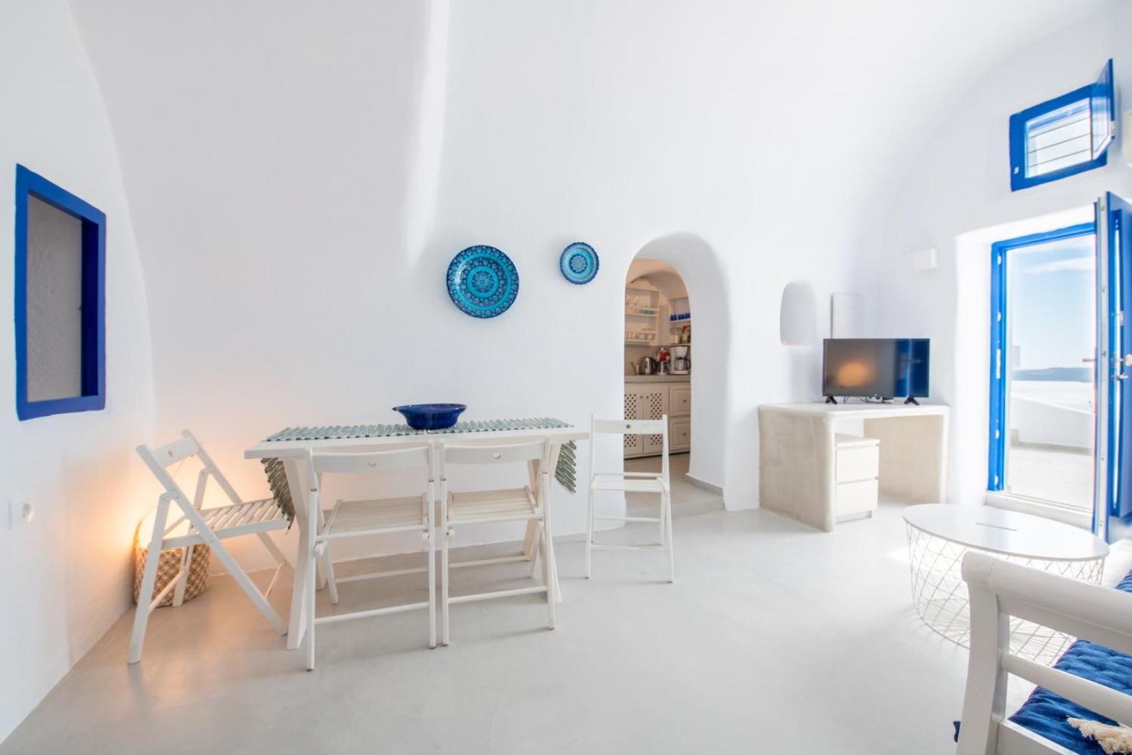 Villa Blu Bianco Cave House By Sv Ia Exterior foto